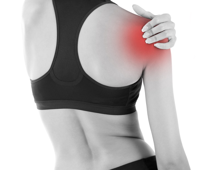 Shoulder red pain